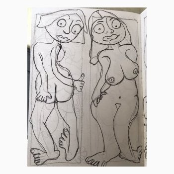 Naughty Forty - Limited Print